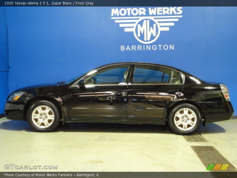 Super Black / Frost Gray 2005 Nissan Altima 2.5 S
