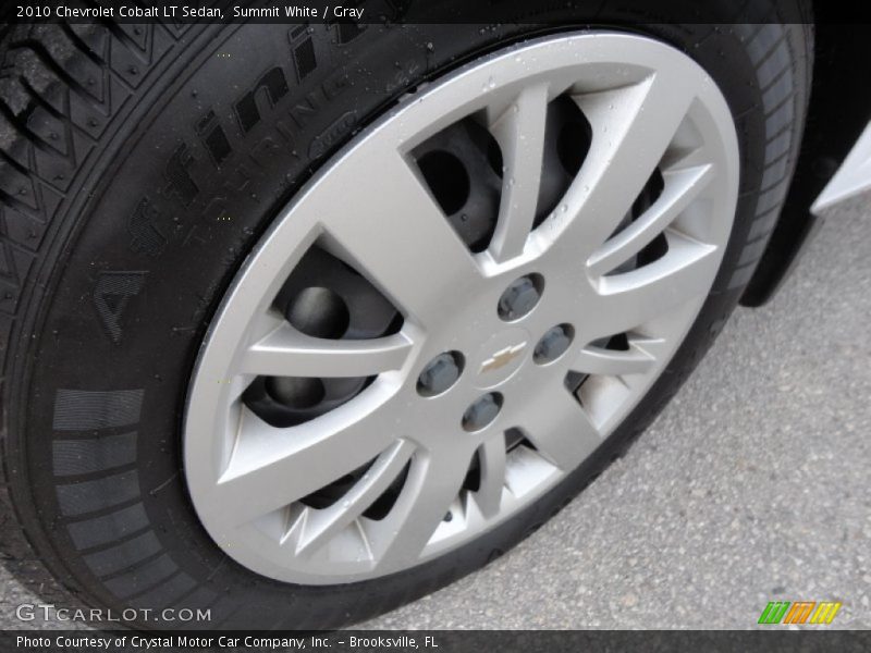 Summit White / Gray 2010 Chevrolet Cobalt LT Sedan