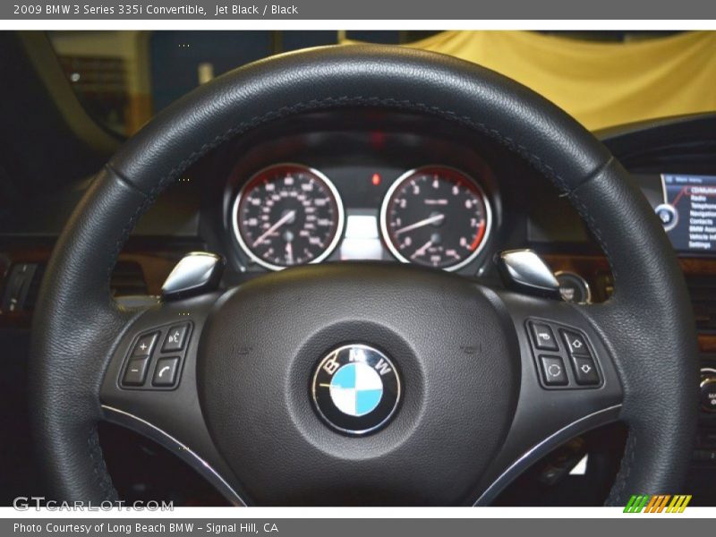 Jet Black / Black 2009 BMW 3 Series 335i Convertible