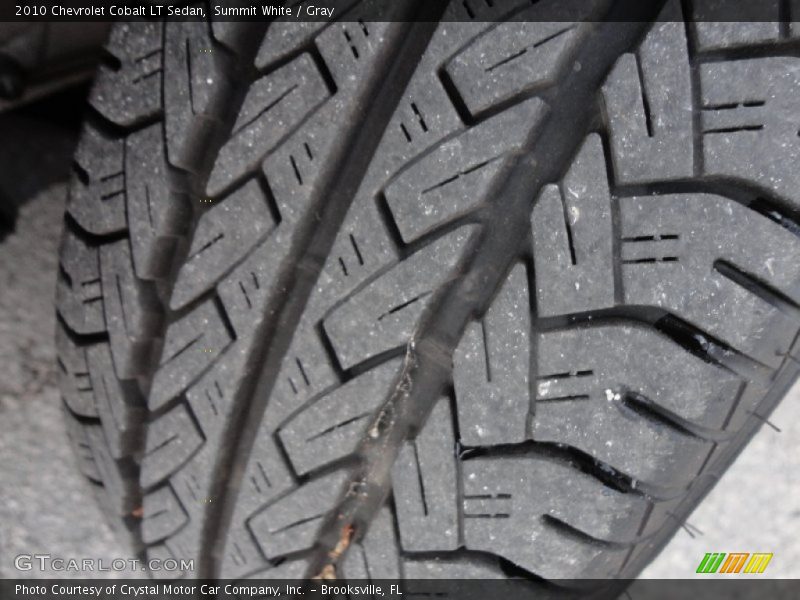 Summit White / Gray 2010 Chevrolet Cobalt LT Sedan
