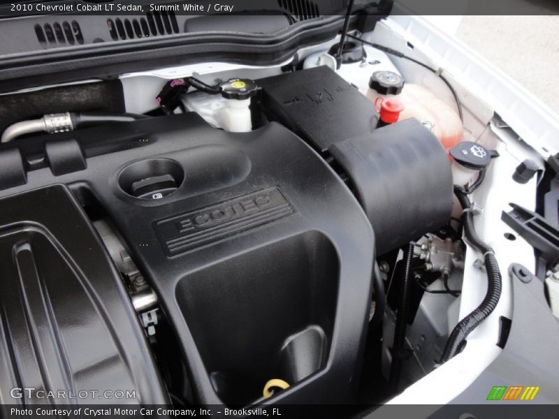 Summit White / Gray 2010 Chevrolet Cobalt LT Sedan