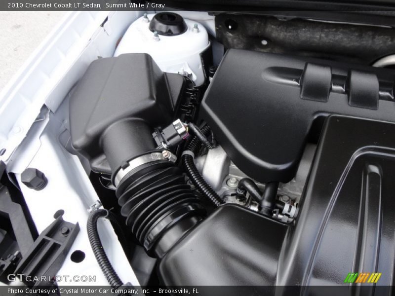 Summit White / Gray 2010 Chevrolet Cobalt LT Sedan