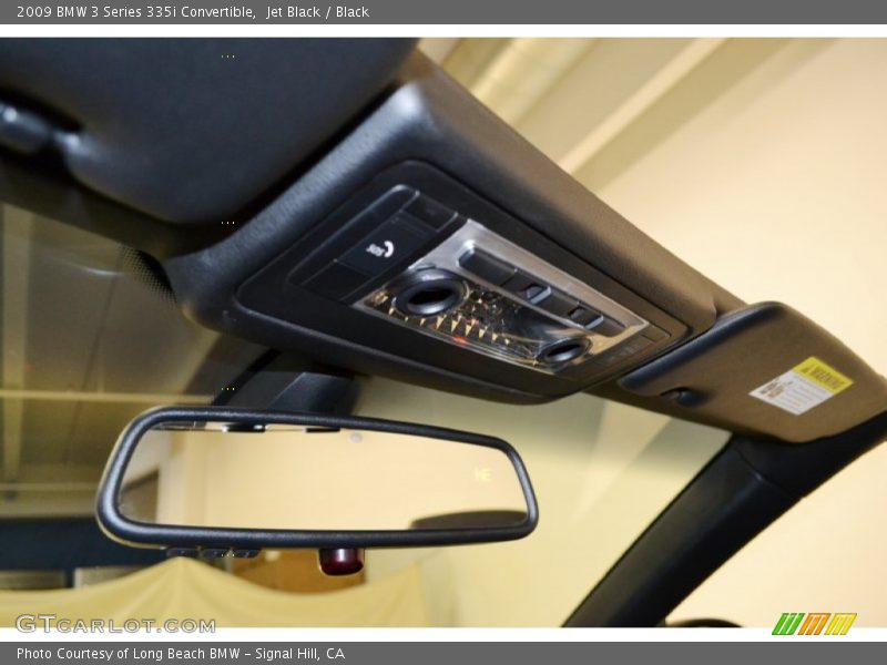 Jet Black / Black 2009 BMW 3 Series 335i Convertible