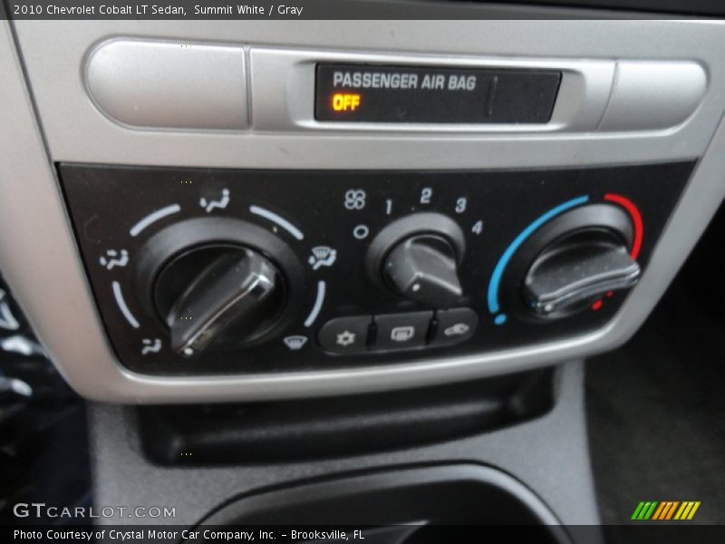 Summit White / Gray 2010 Chevrolet Cobalt LT Sedan