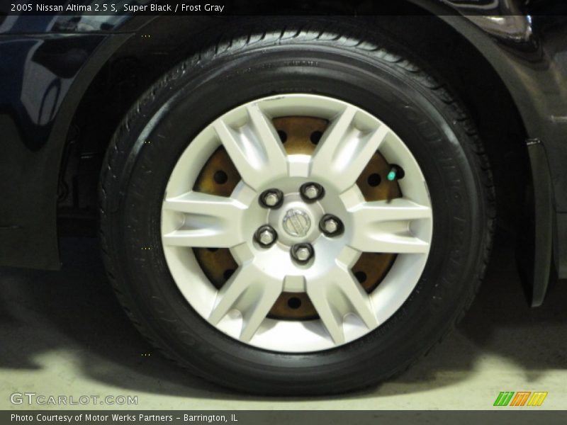 Super Black / Frost Gray 2005 Nissan Altima 2.5 S