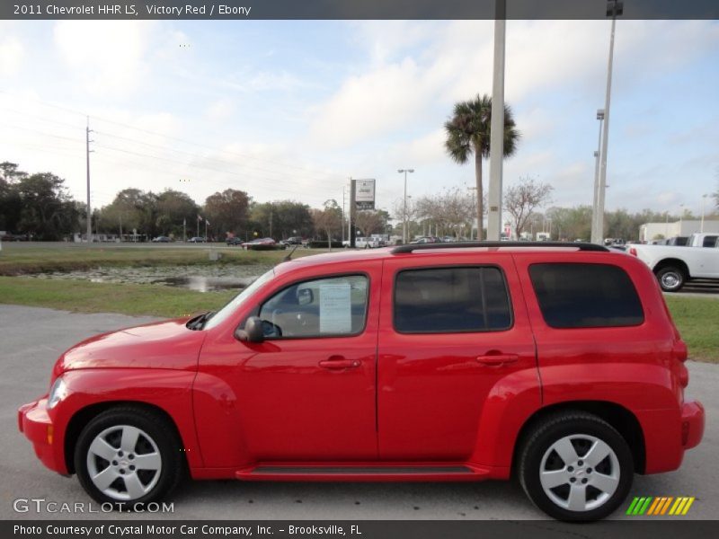 Victory Red / Ebony 2011 Chevrolet HHR LS
