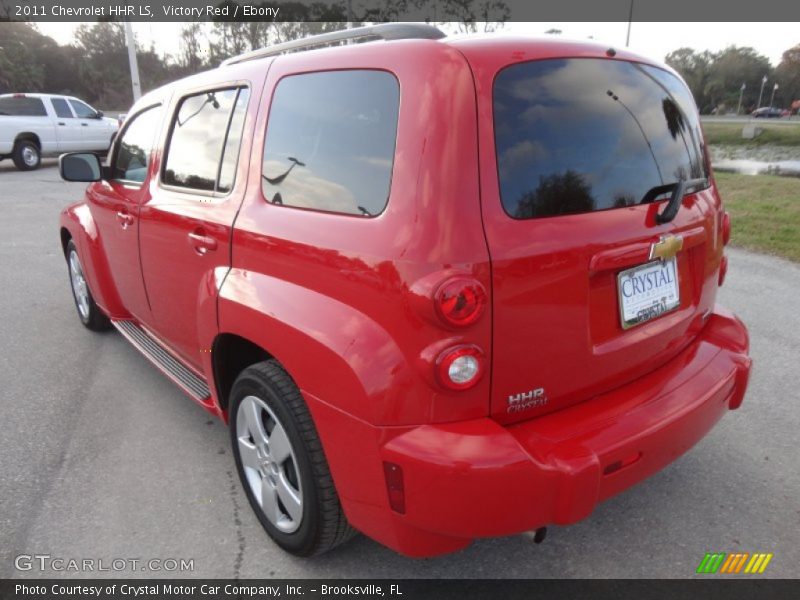 Victory Red / Ebony 2011 Chevrolet HHR LS