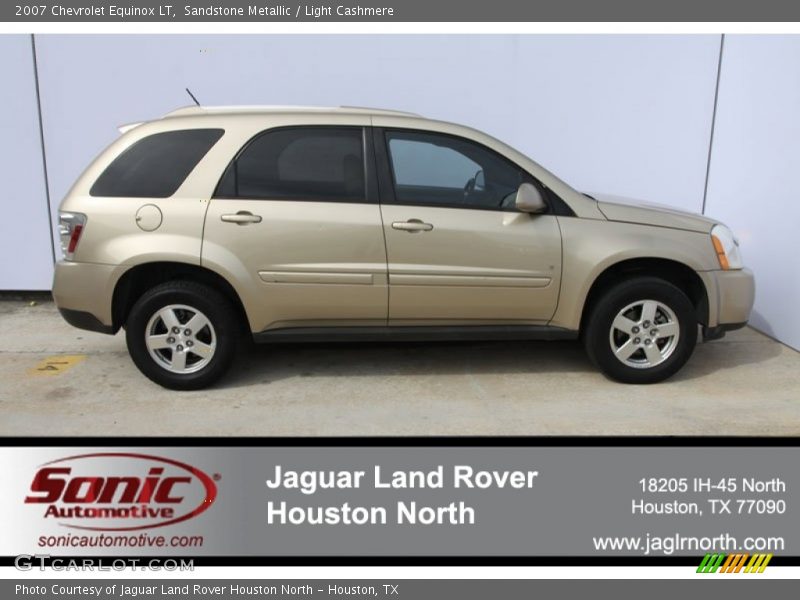 Sandstone Metallic / Light Cashmere 2007 Chevrolet Equinox LT