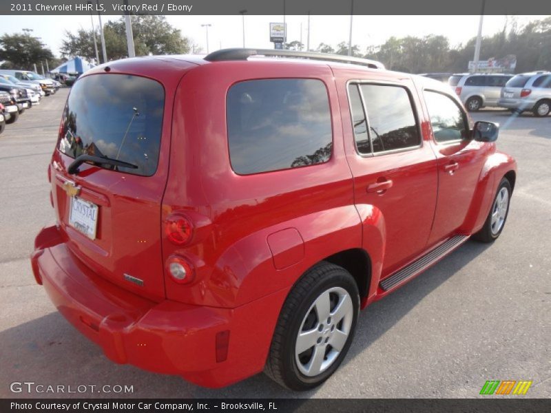 Victory Red / Ebony 2011 Chevrolet HHR LS