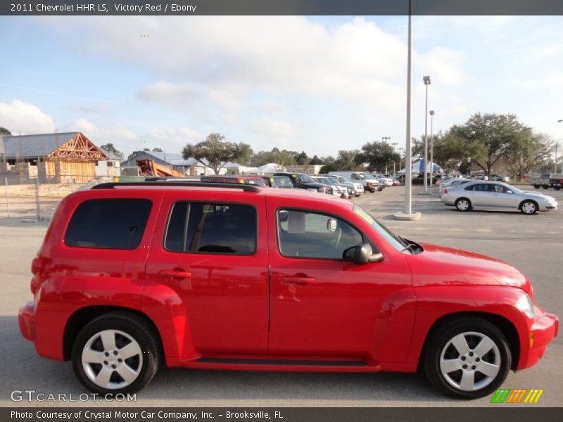 Victory Red / Ebony 2011 Chevrolet HHR LS