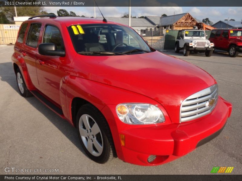 Victory Red / Ebony 2011 Chevrolet HHR LS