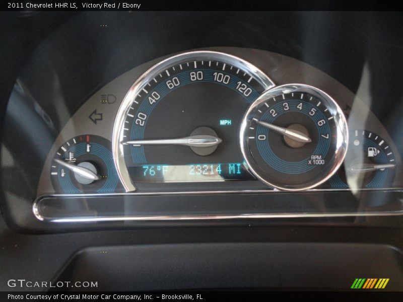 Victory Red / Ebony 2011 Chevrolet HHR LS