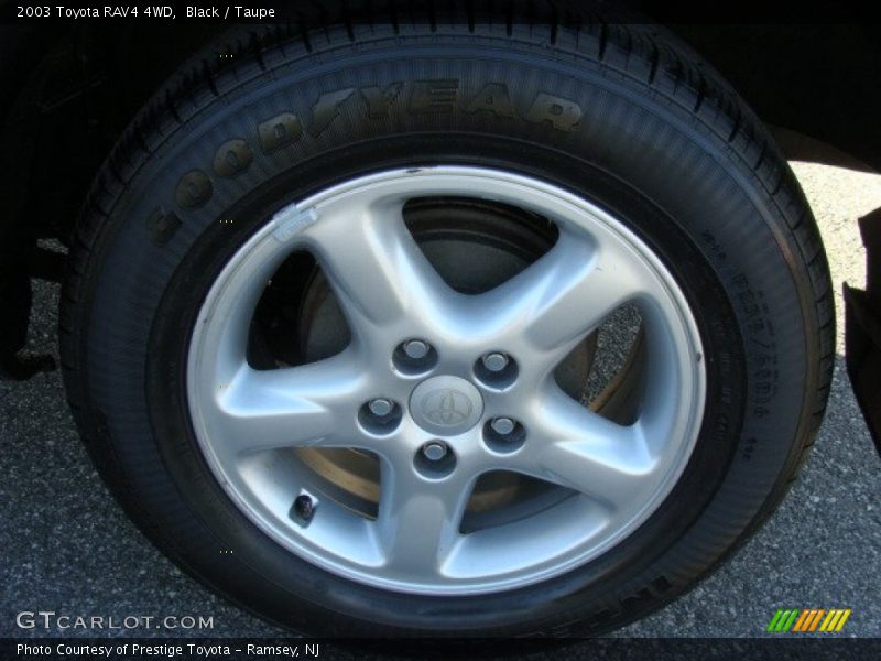 Black / Taupe 2003 Toyota RAV4 4WD