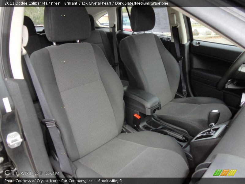 Brilliant Black Crystal Pearl / Dark Slate/Medium Graystone 2011 Dodge Caliber Mainstreet