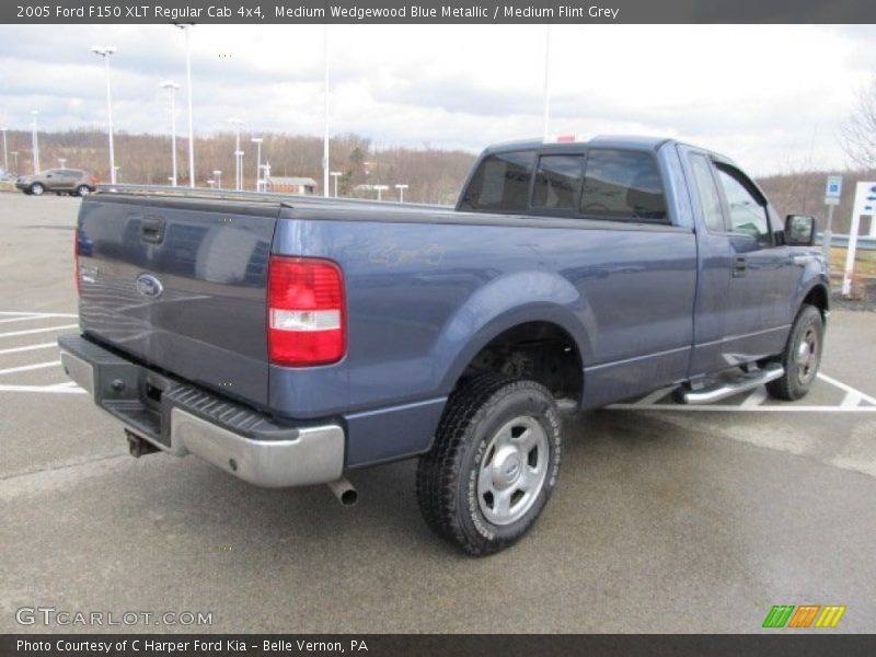  2005 F150 XLT Regular Cab 4x4 Medium Wedgewood Blue Metallic
