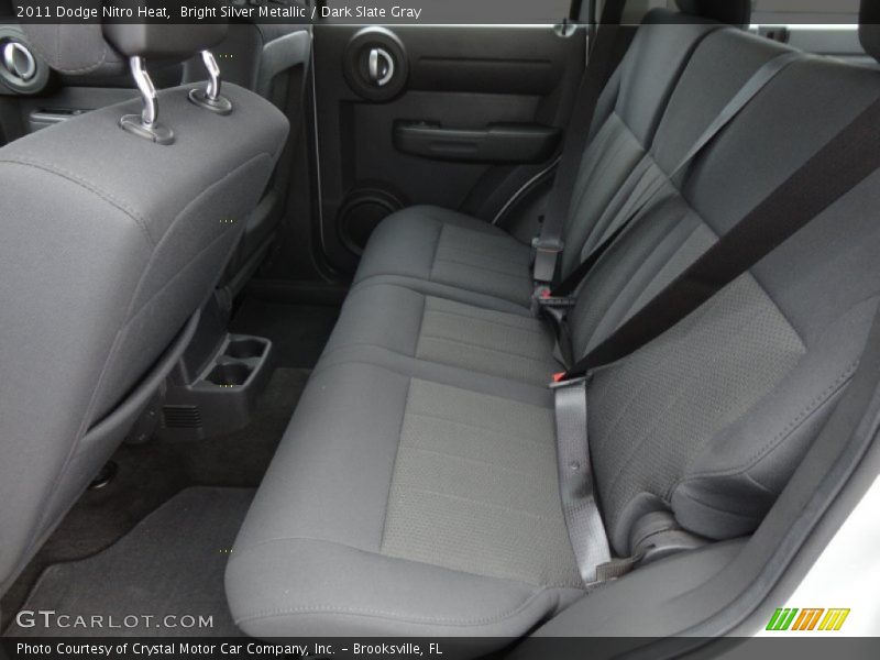 Bright Silver Metallic / Dark Slate Gray 2011 Dodge Nitro Heat