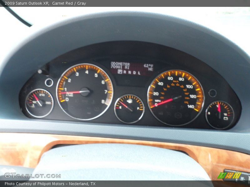  2009 Outlook XR XR Gauges