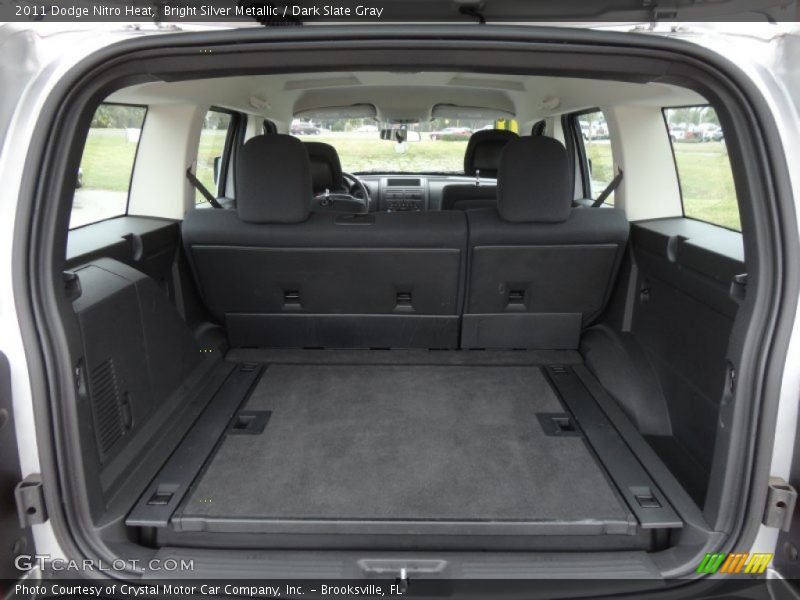 Bright Silver Metallic / Dark Slate Gray 2011 Dodge Nitro Heat