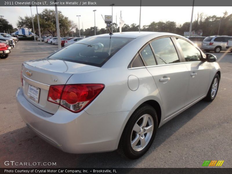 Silver Ice Metallic / Jet Black 2011 Chevrolet Cruze LT