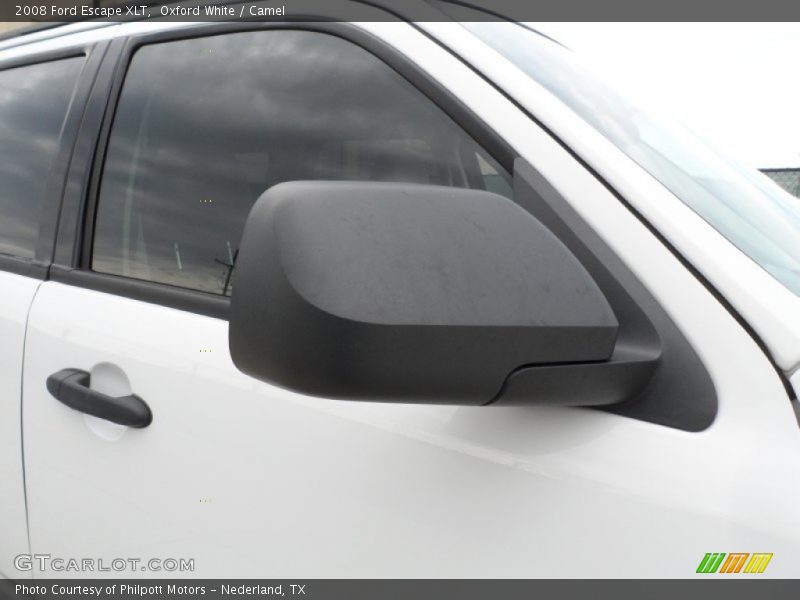 Oxford White / Camel 2008 Ford Escape XLT