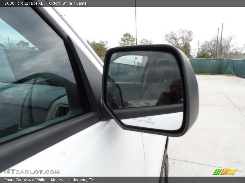 Oxford White / Camel 2008 Ford Escape XLT
