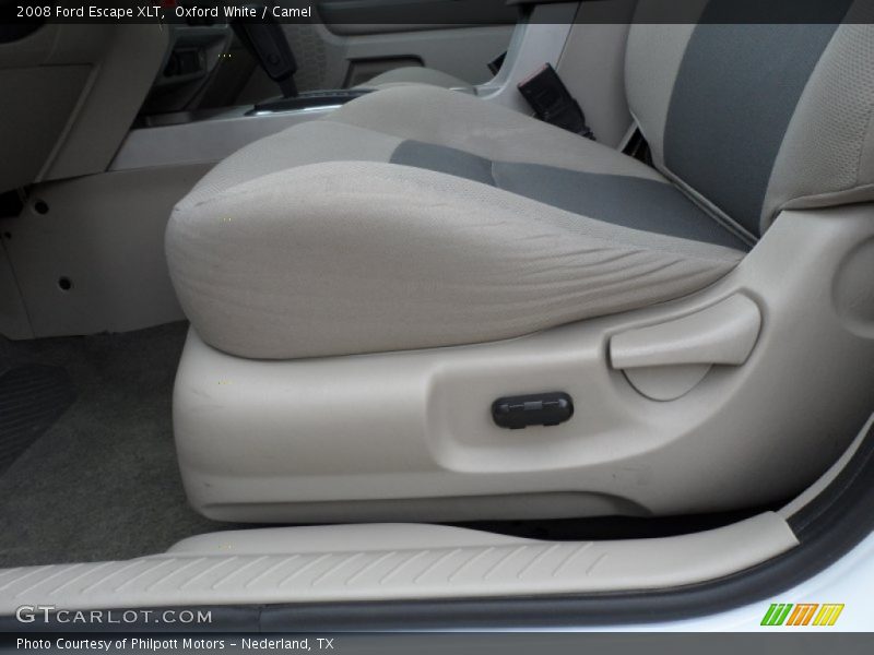 Oxford White / Camel 2008 Ford Escape XLT