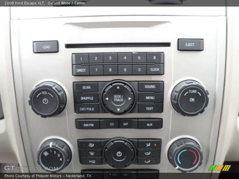 Oxford White / Camel 2008 Ford Escape XLT