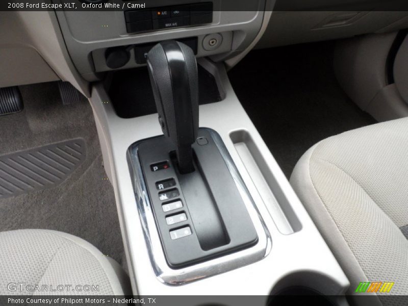 Oxford White / Camel 2008 Ford Escape XLT