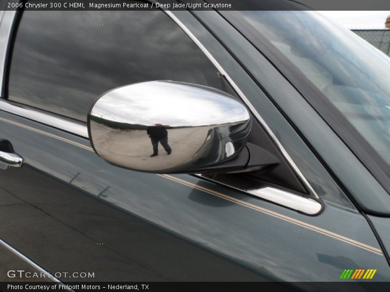 Magnesium Pearlcoat / Deep Jade/Light Graystone 2006 Chrysler 300 C HEMI