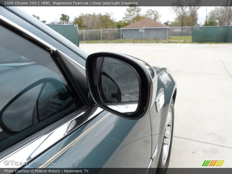 Magnesium Pearlcoat / Deep Jade/Light Graystone 2006 Chrysler 300 C HEMI