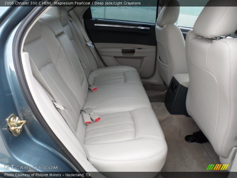 Magnesium Pearlcoat / Deep Jade/Light Graystone 2006 Chrysler 300 C HEMI