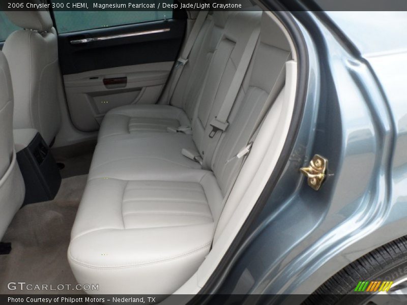 Magnesium Pearlcoat / Deep Jade/Light Graystone 2006 Chrysler 300 C HEMI