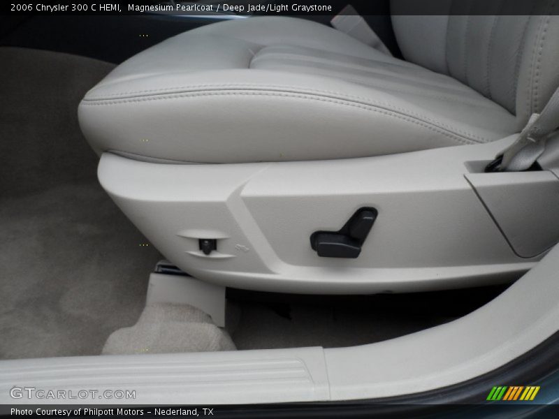 Magnesium Pearlcoat / Deep Jade/Light Graystone 2006 Chrysler 300 C HEMI