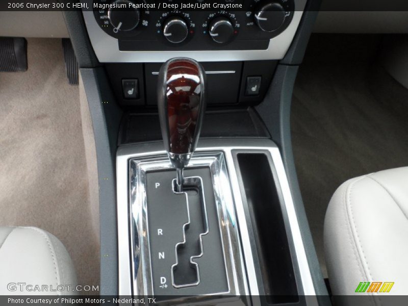 Magnesium Pearlcoat / Deep Jade/Light Graystone 2006 Chrysler 300 C HEMI