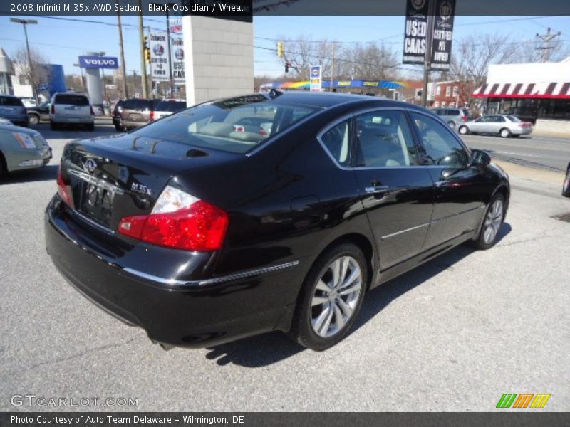 Black Obsidian / Wheat 2008 Infiniti M 35x AWD Sedan