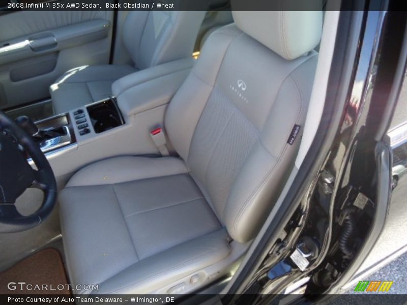 Black Obsidian / Wheat 2008 Infiniti M 35x AWD Sedan