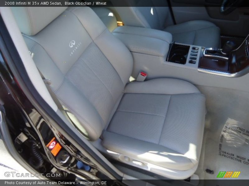 Black Obsidian / Wheat 2008 Infiniti M 35x AWD Sedan