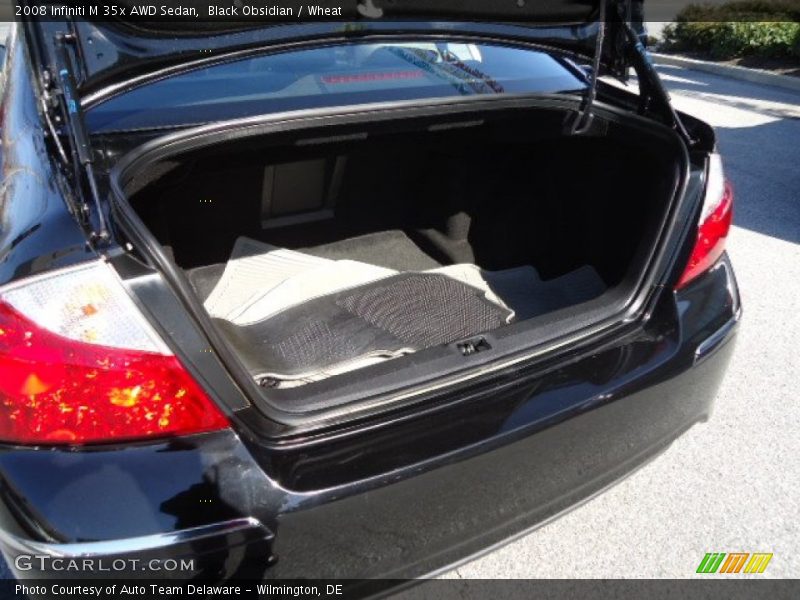 Black Obsidian / Wheat 2008 Infiniti M 35x AWD Sedan
