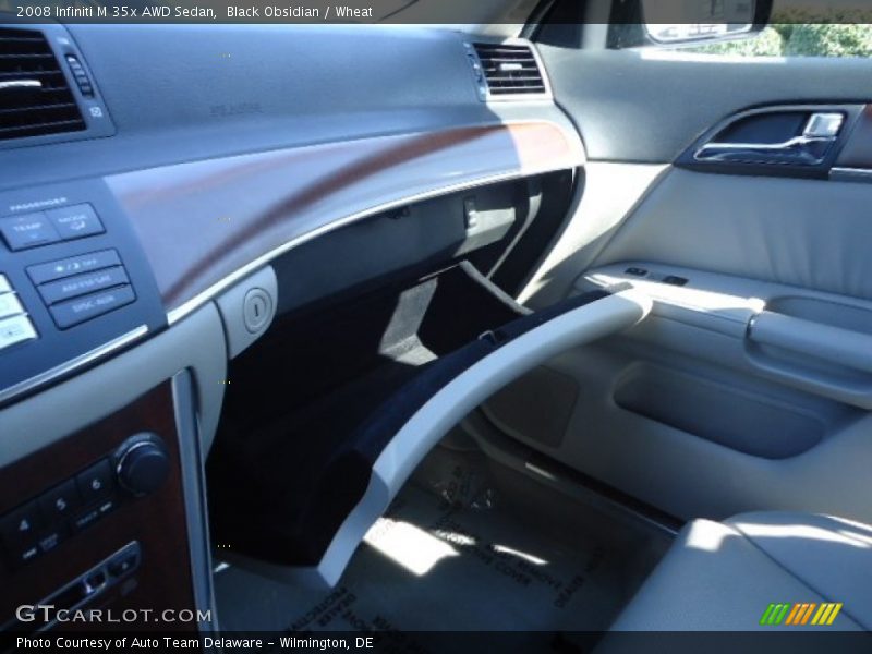 Black Obsidian / Wheat 2008 Infiniti M 35x AWD Sedan