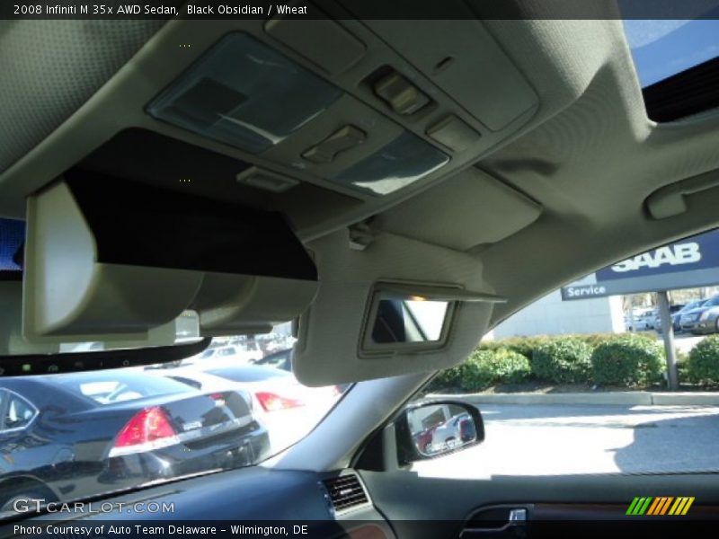 Black Obsidian / Wheat 2008 Infiniti M 35x AWD Sedan