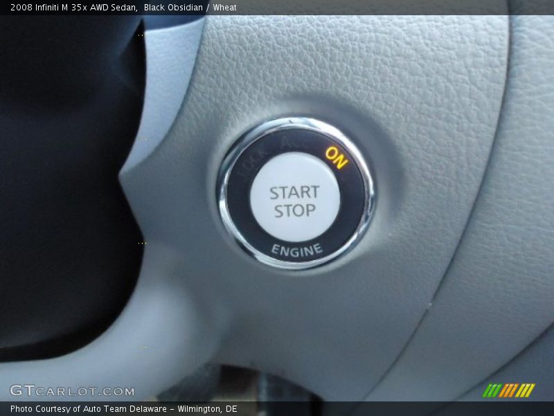 Black Obsidian / Wheat 2008 Infiniti M 35x AWD Sedan