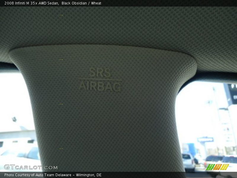 Black Obsidian / Wheat 2008 Infiniti M 35x AWD Sedan