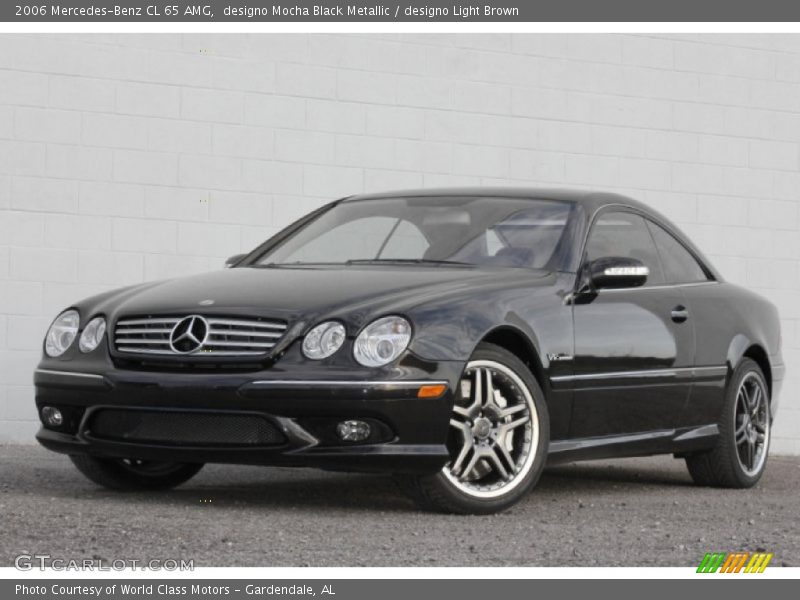 designo Mocha Black Metallic / designo Light Brown 2006 Mercedes-Benz CL 65 AMG