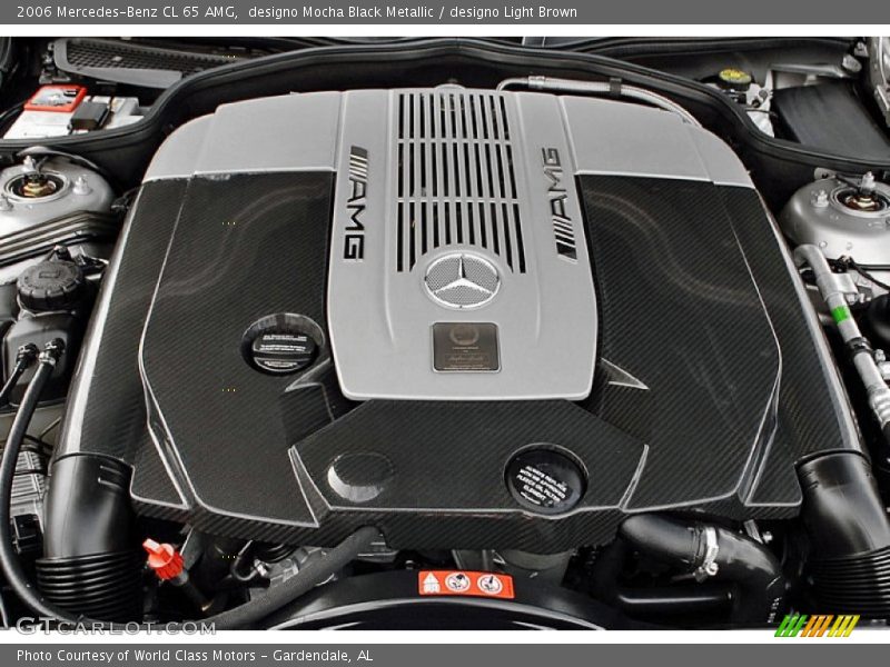  2006 CL 65 AMG Engine - 6.0 Liter AMG Twin-Turbocharged SOHC 36-Valve V12