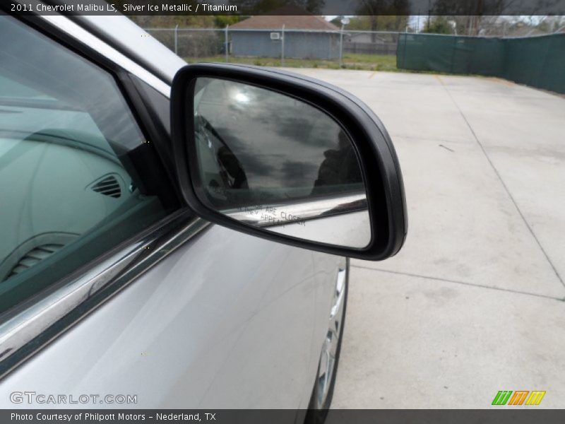Silver Ice Metallic / Titanium 2011 Chevrolet Malibu LS