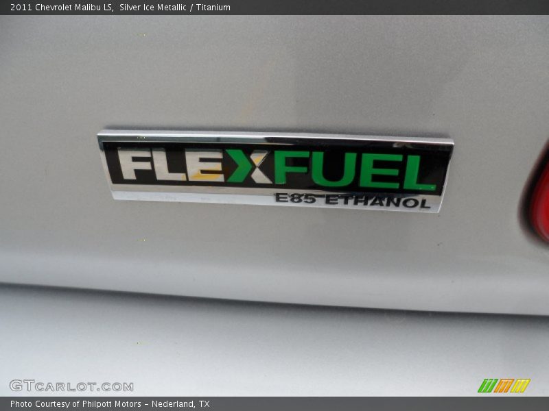 Silver Ice Metallic / Titanium 2011 Chevrolet Malibu LS