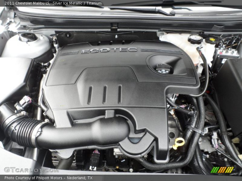 Silver Ice Metallic / Titanium 2011 Chevrolet Malibu LS