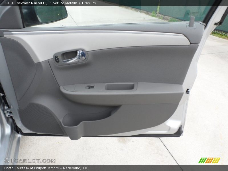 Silver Ice Metallic / Titanium 2011 Chevrolet Malibu LS