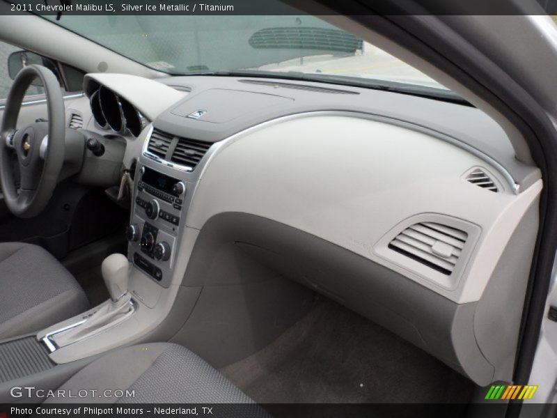 Silver Ice Metallic / Titanium 2011 Chevrolet Malibu LS