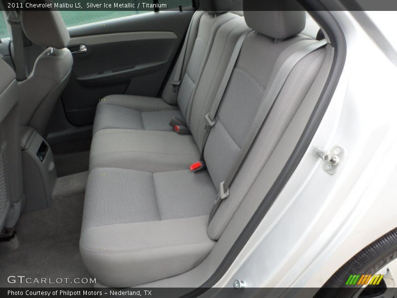 Silver Ice Metallic / Titanium 2011 Chevrolet Malibu LS